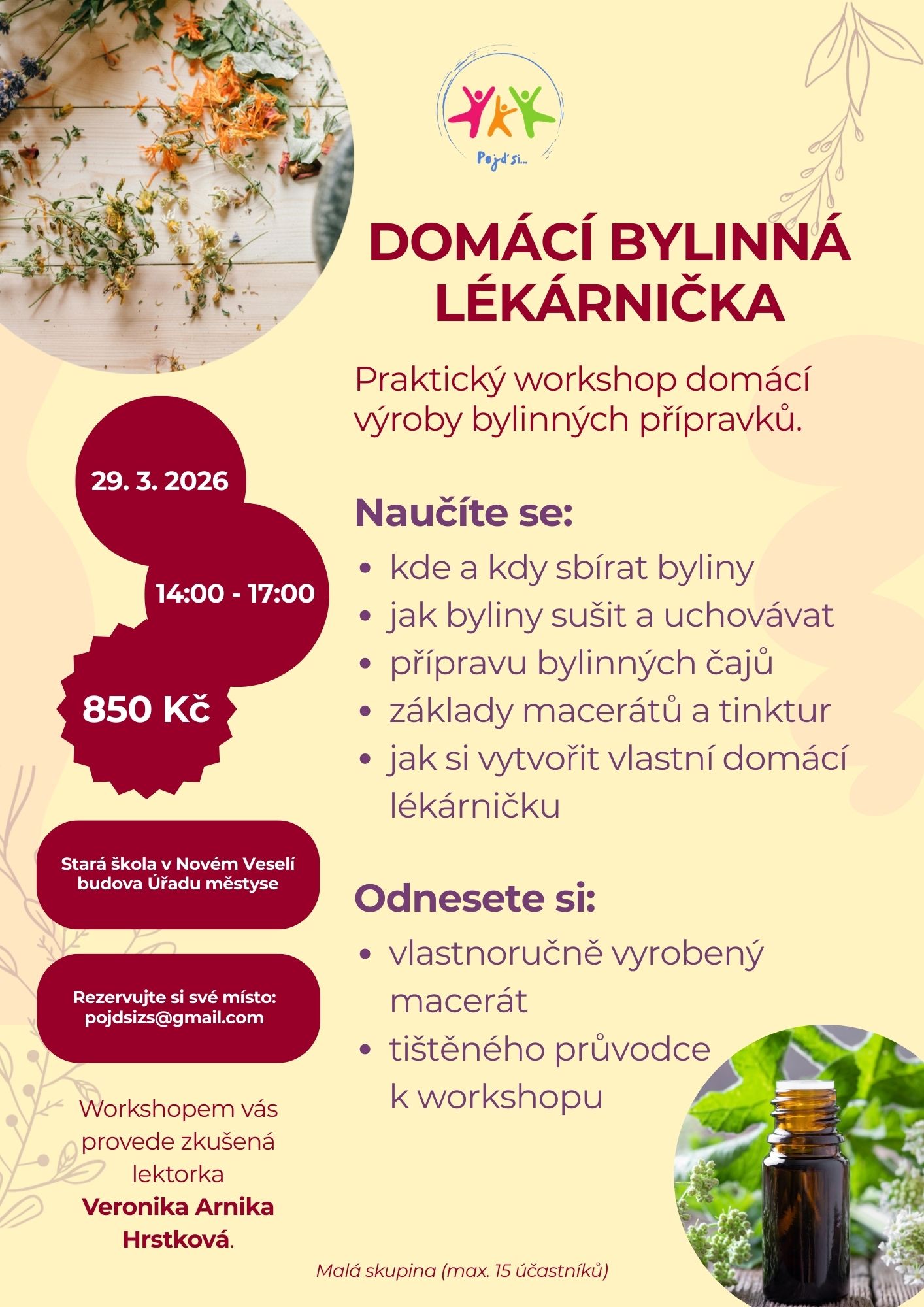 1 bylinná lékárnička