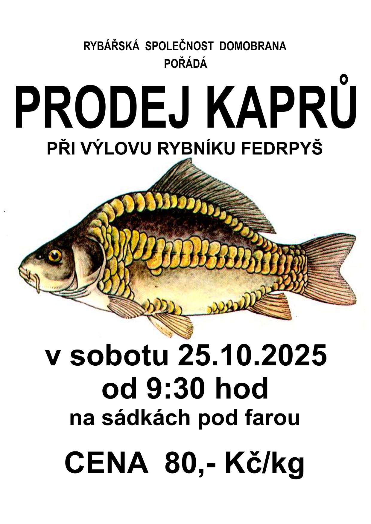 ProdejKaprů Sobota 2025 10 25 1